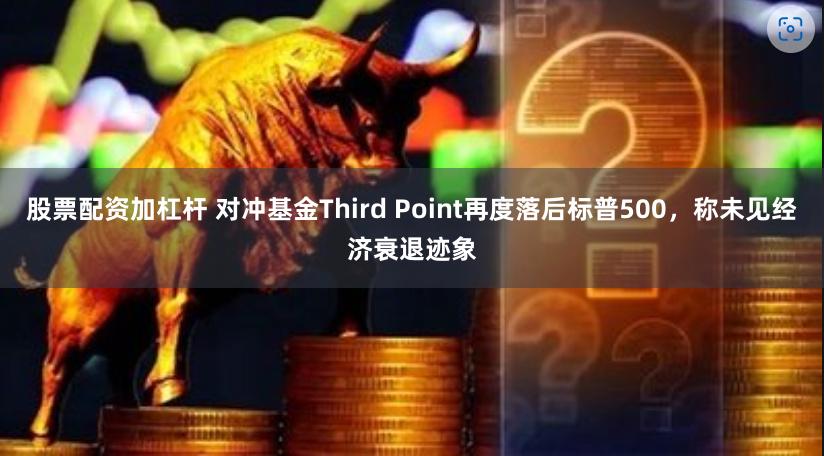 股票配资加杠杆 对冲基金Third Point再度落后标普500，称未见经济衰退迹象